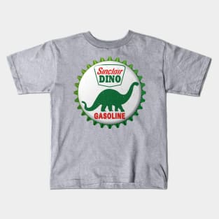 Sinclair Dino Gasoline Bottle Cap Retro T-Shirt Kids T-Shirt